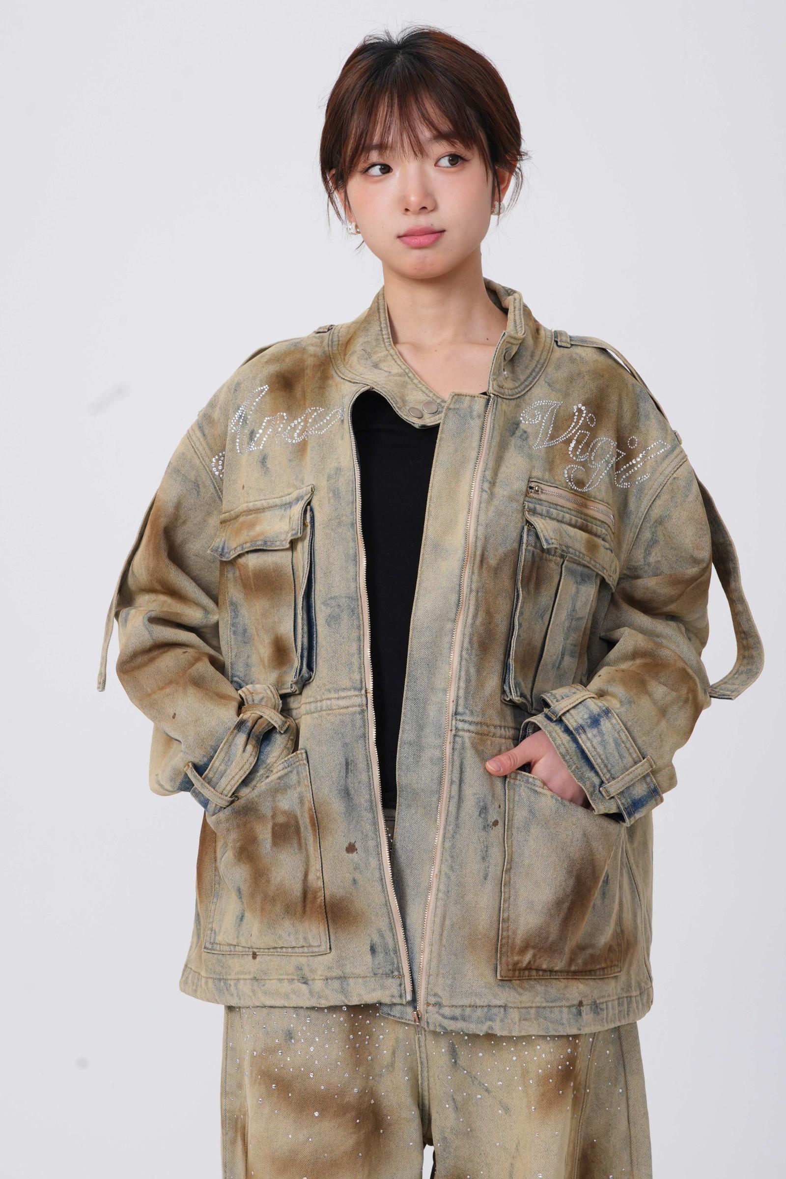 Aged Utility Work Jacket