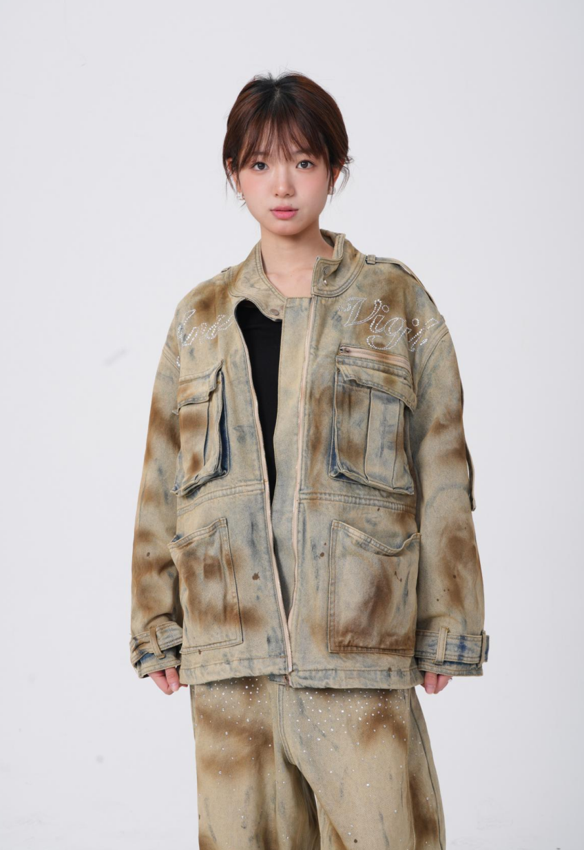 Aged Utility Work Jacket