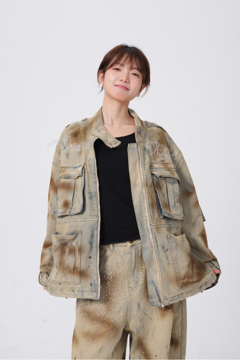 Aged Utility Work Jacket