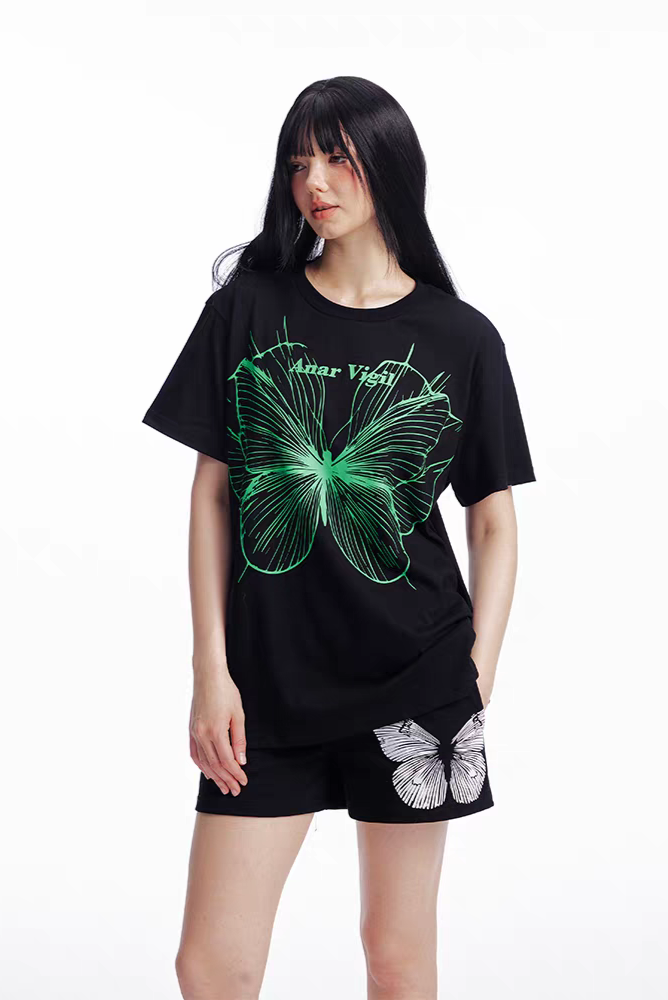 Void Butterfly Oversized Tee Set